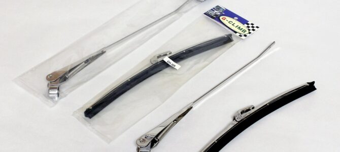 メッキワイパーをG-CLIMBのものに交換しました